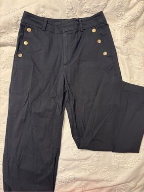 Ann Taylor Black Petite Trousers